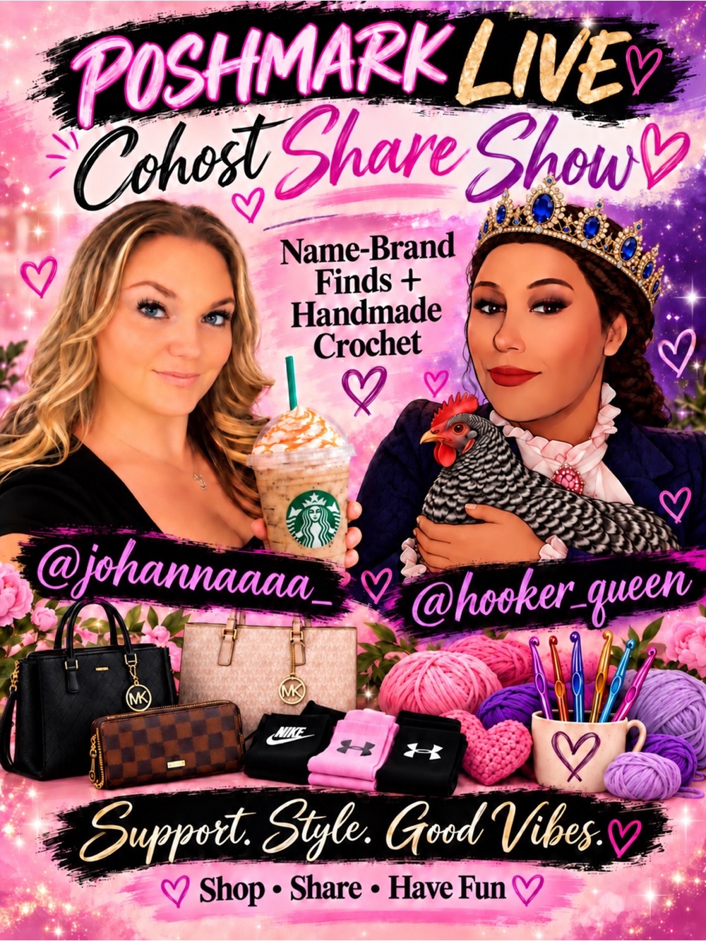 @johannaaaa_ & @hooker_queen Cohost Show
